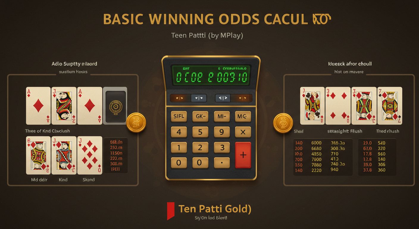 Basic winning odds calculator
